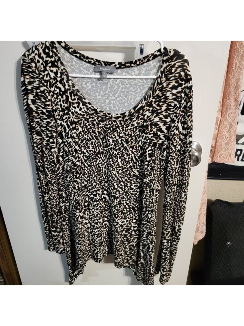 ANIMAL PRINT TOP SZ S